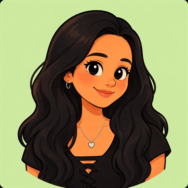 Illustrated portrait of Srushti Chavan